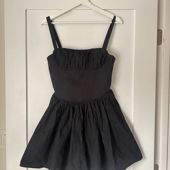 Zara milk maid dress black - Picture 2 of 5